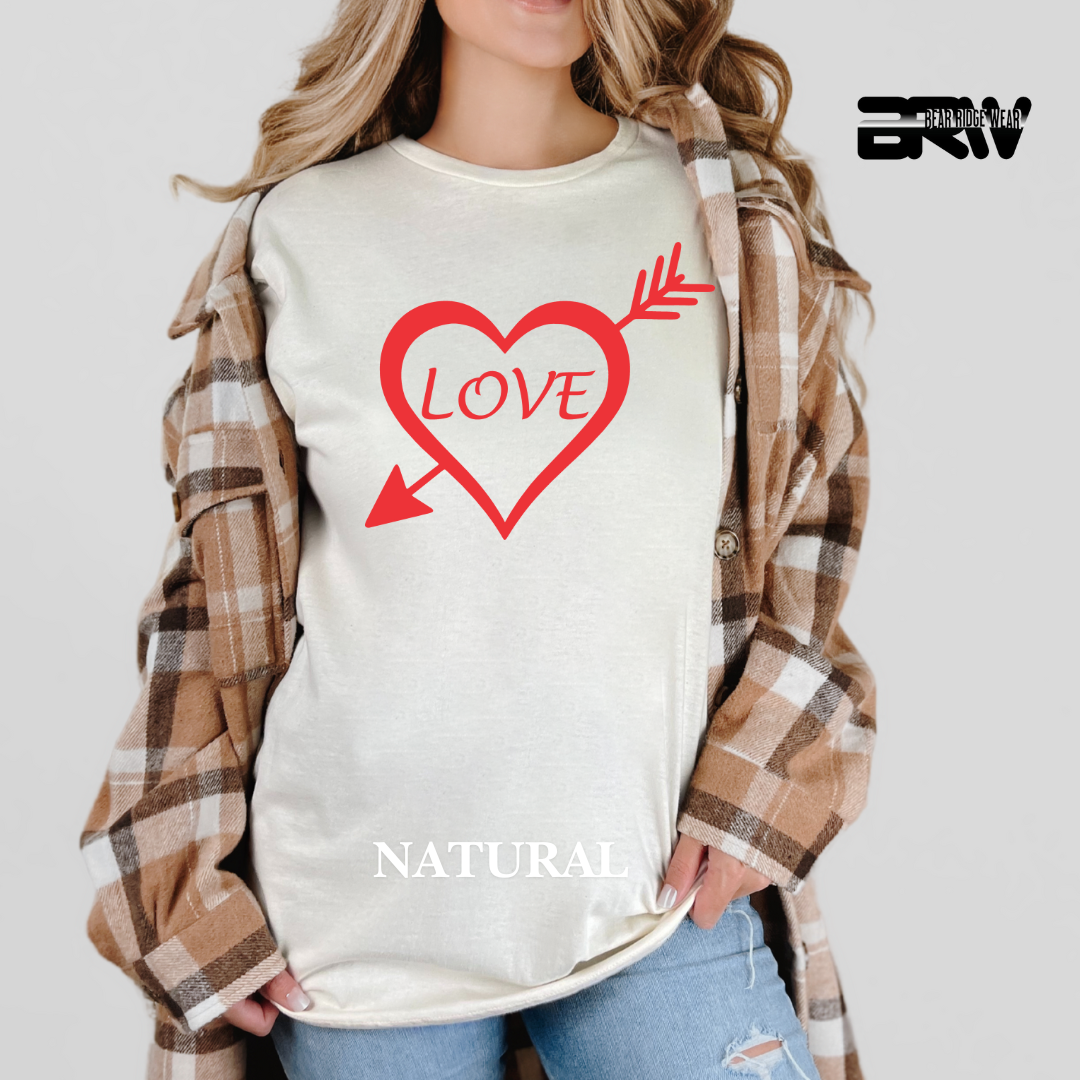 'Heart Pierced by an Arrow' Tee