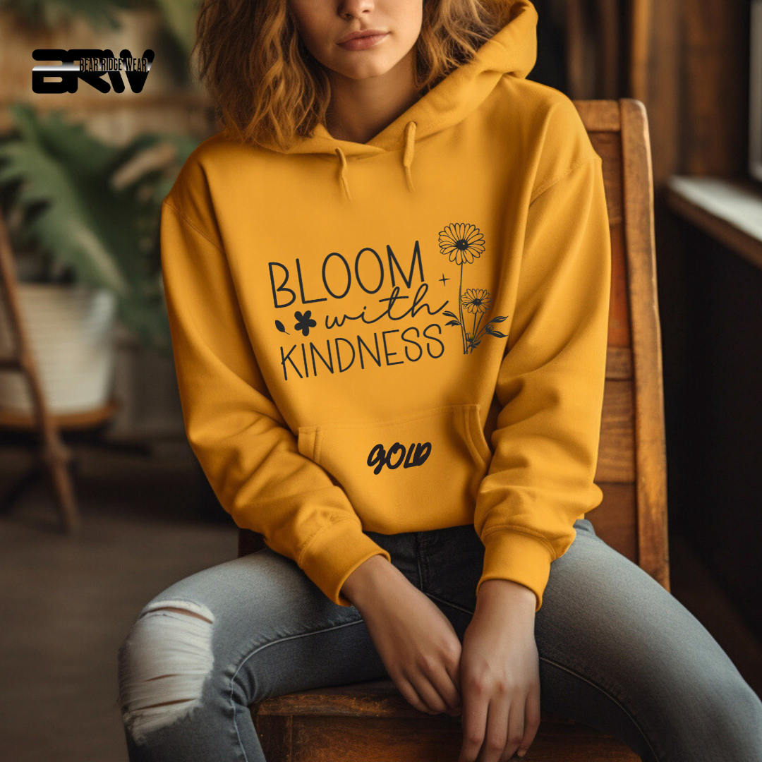 'Bloom with Kindness' Hoodie
