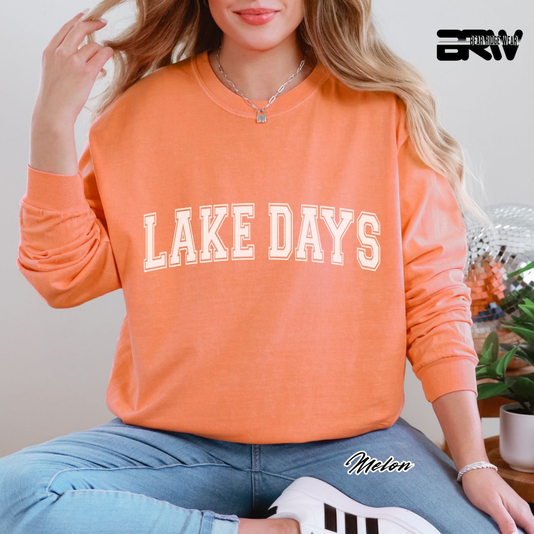 'Lake Days' Summer Long Sleeve Tee