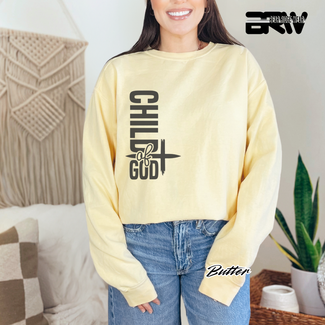 'Child Of God' Faith Crewneck Sweatshirt