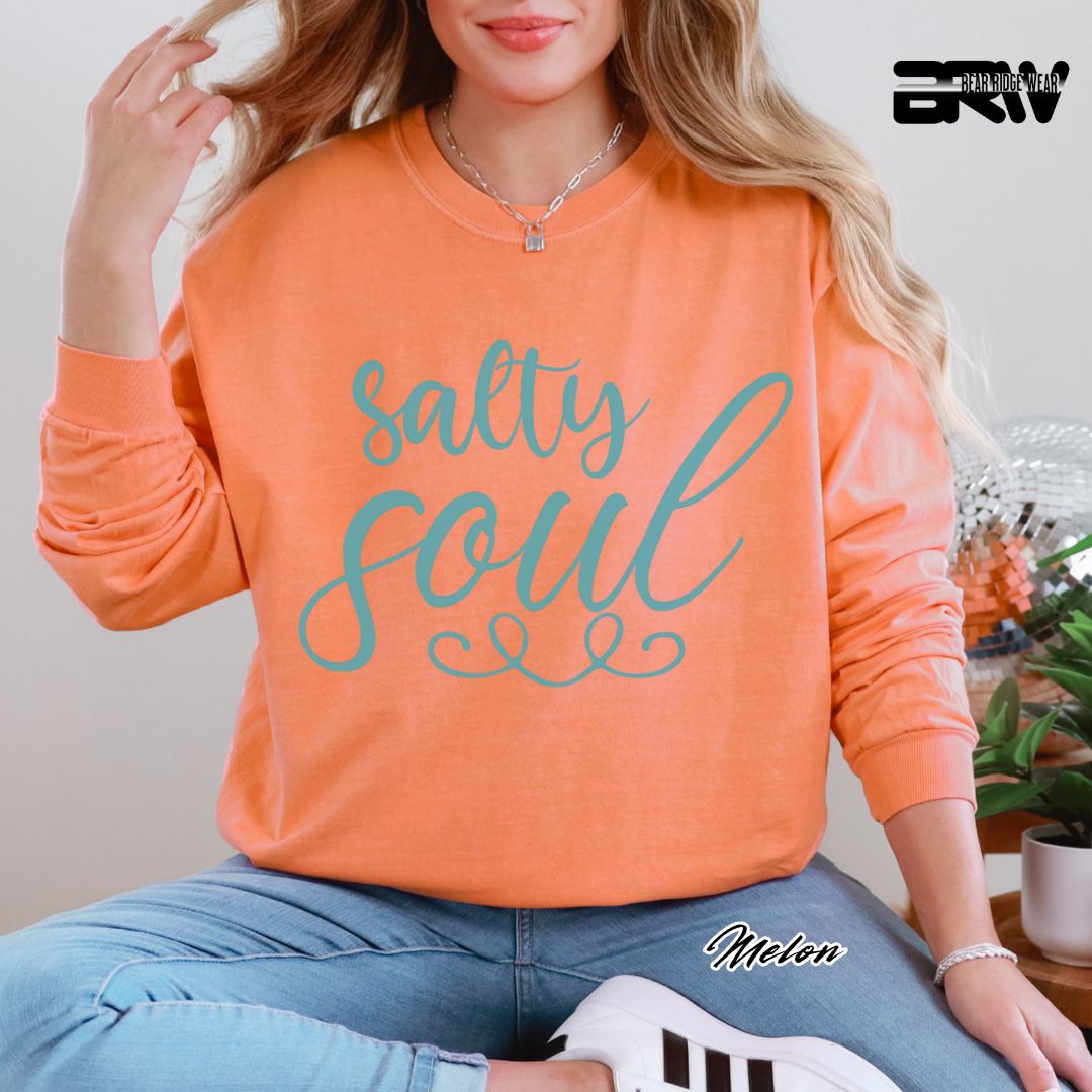 'Salty Soul' Summer Long Sleeve Tee