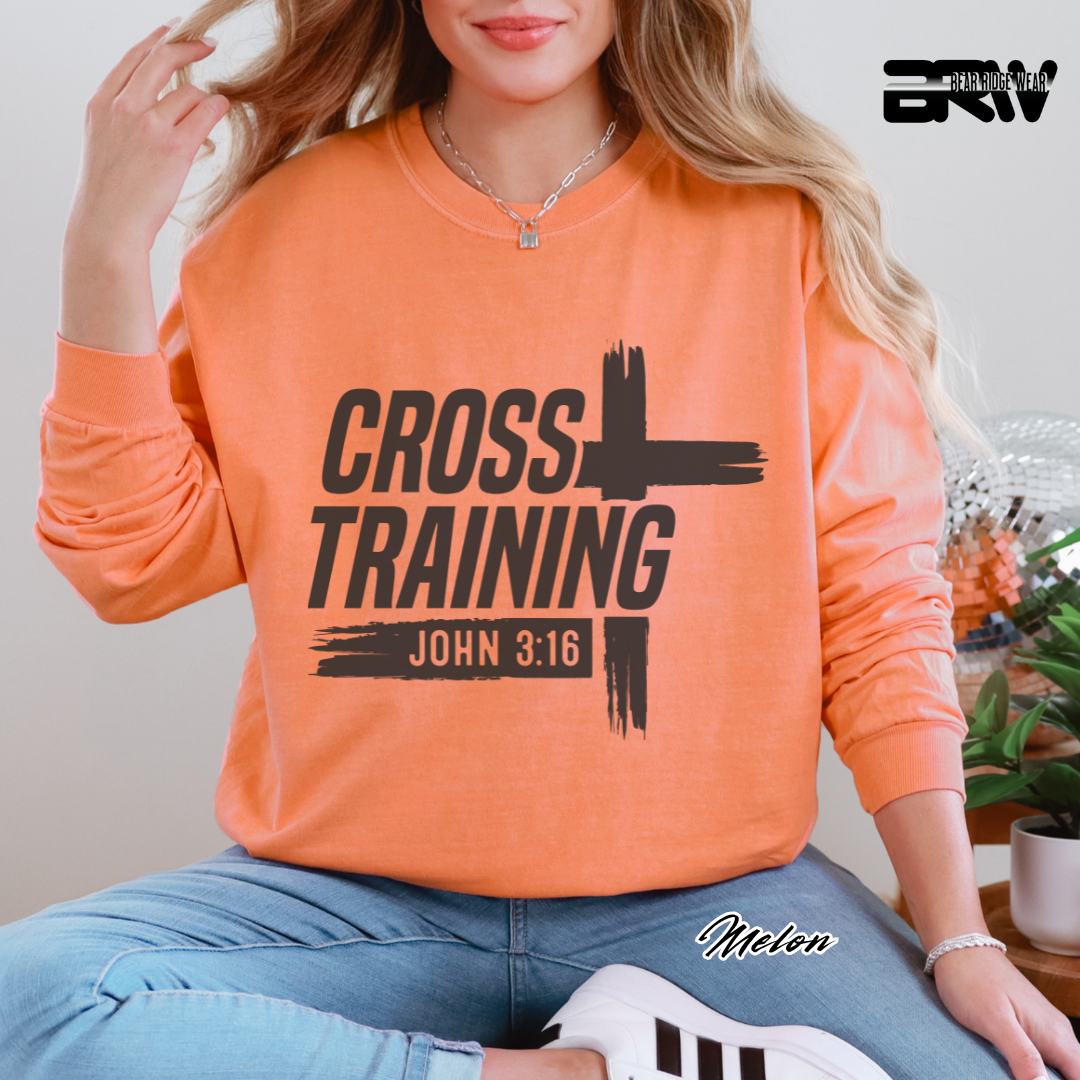 'Cross Training' Faith Long-Sleeve Tee