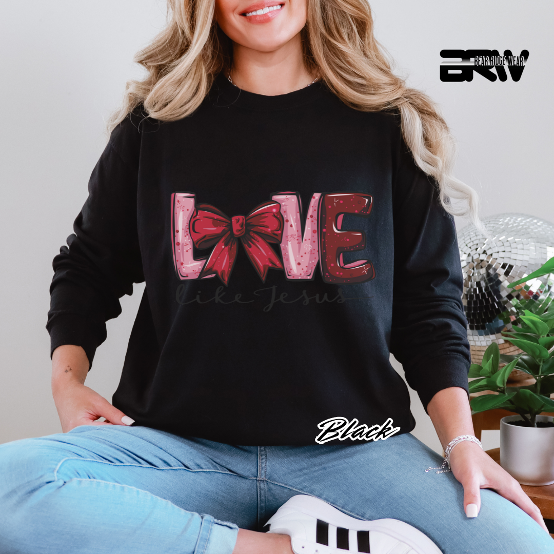 'Love Like Jesus' Long Sleeve Tee