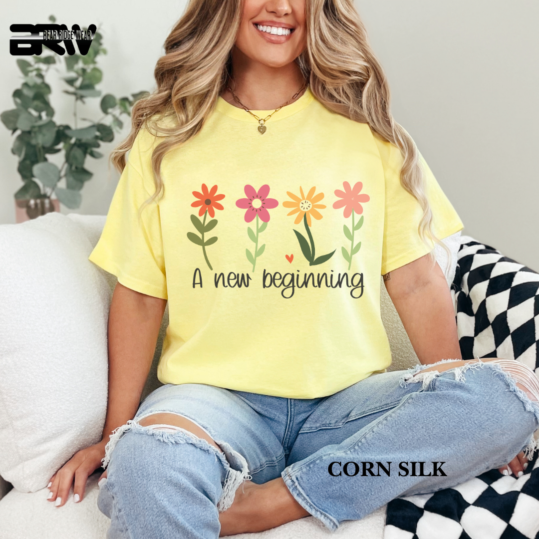 'A New Beginning' Spring Tee