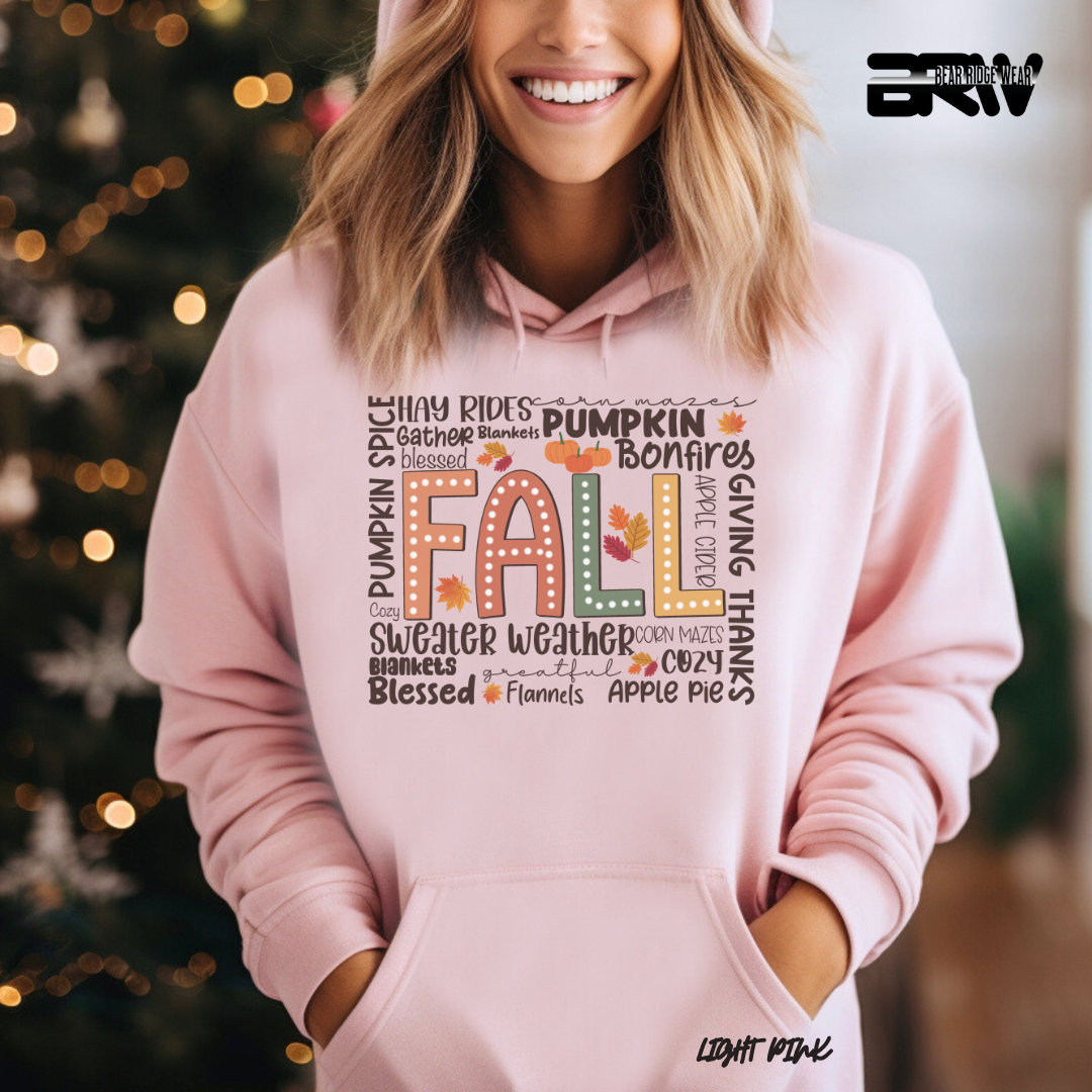 'Fall Hay Rides etc' Fall Hoodie