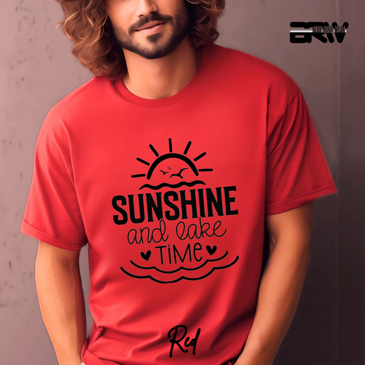 "Sunshine and Lake Time" T-Shirt