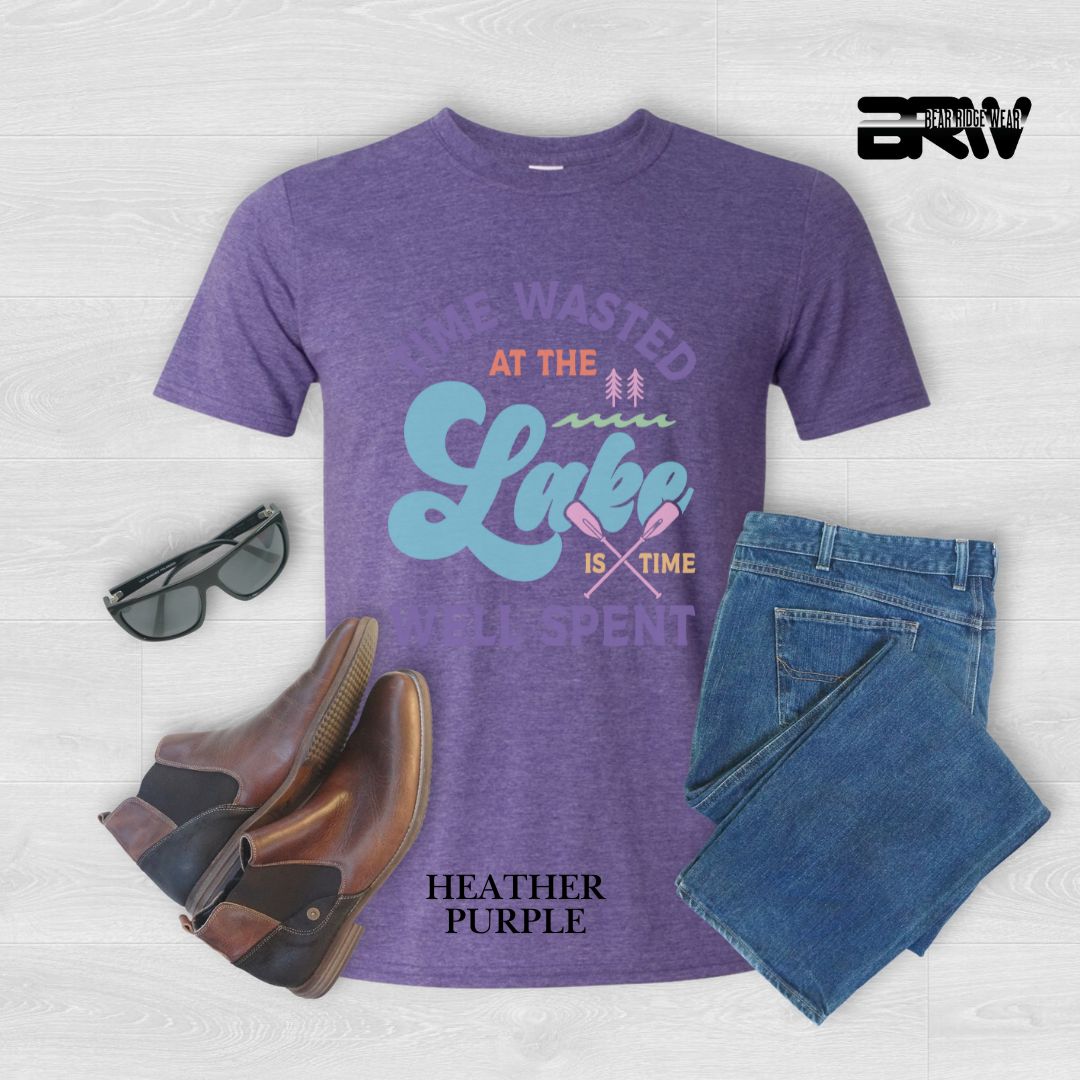 'Time Wasted At The Lake' Summer Tee
