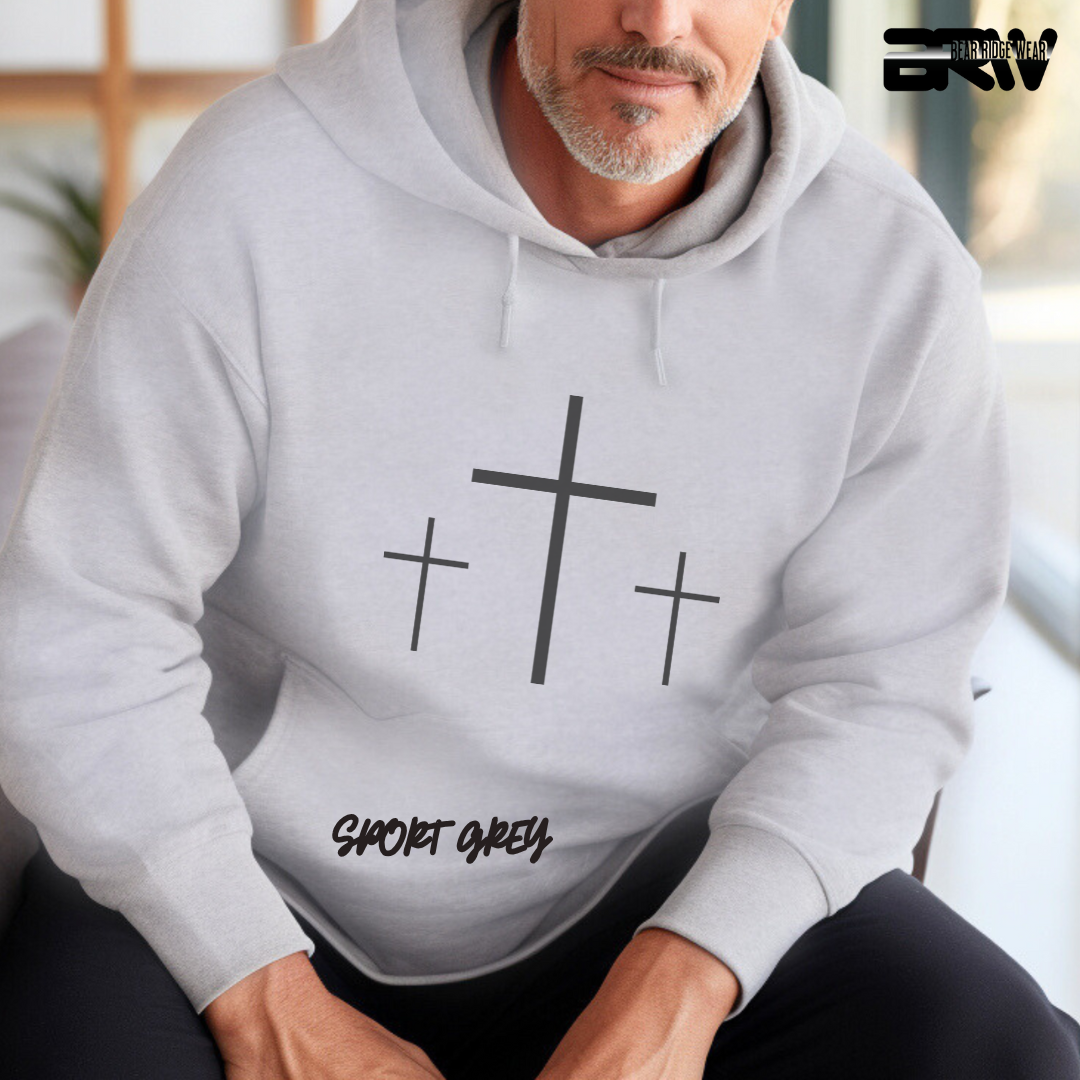 'Three Cross' Faith Hoodie