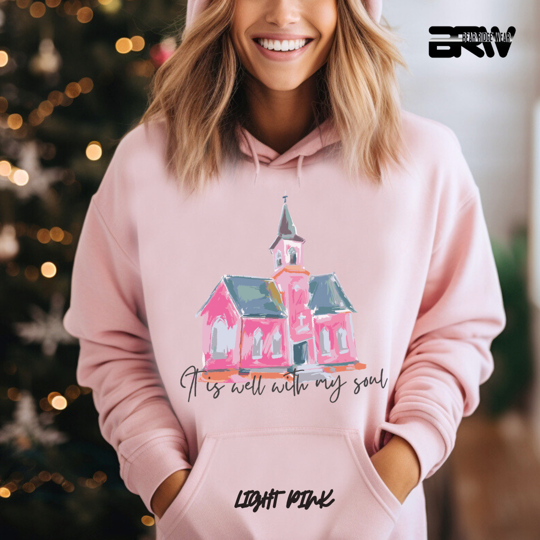 'It Is Well With My Soul' Faith Hoodie