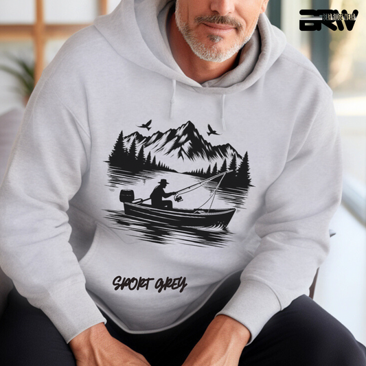 'Boat in a Lake' Hoodie