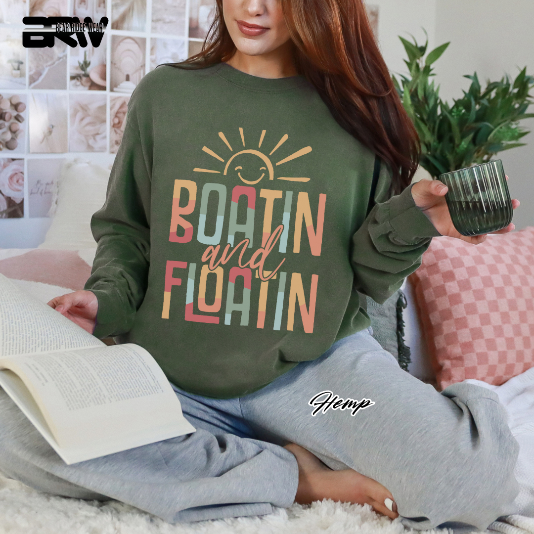 'Boat In and Float In' Long Sleeve Tee