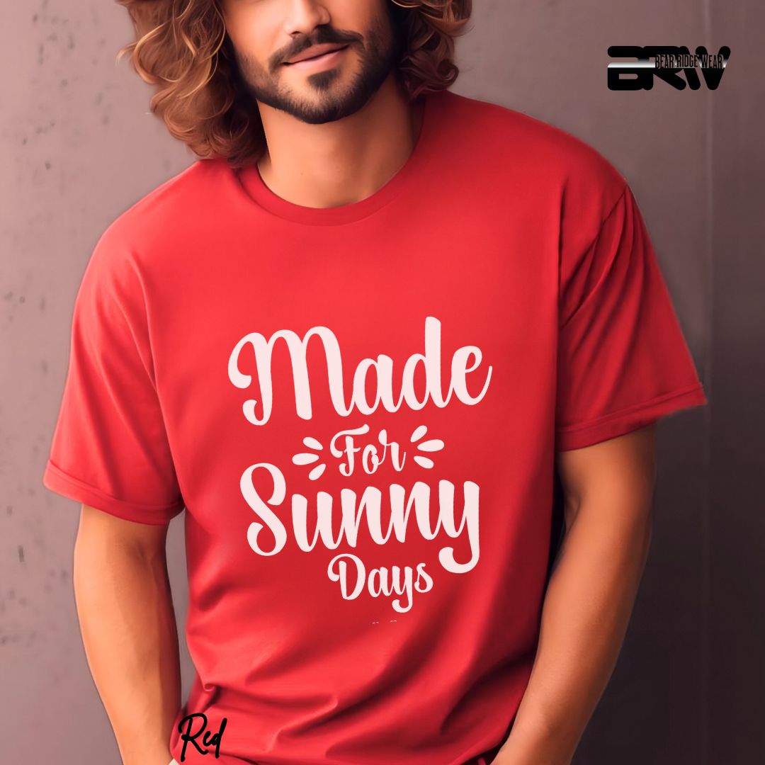 'Made For Sunny Days' Summer T- Shirt