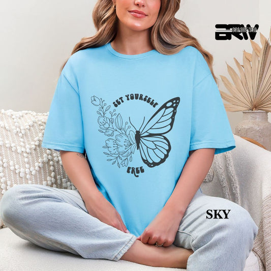 'Set Yourself Free' Spring Tee 3