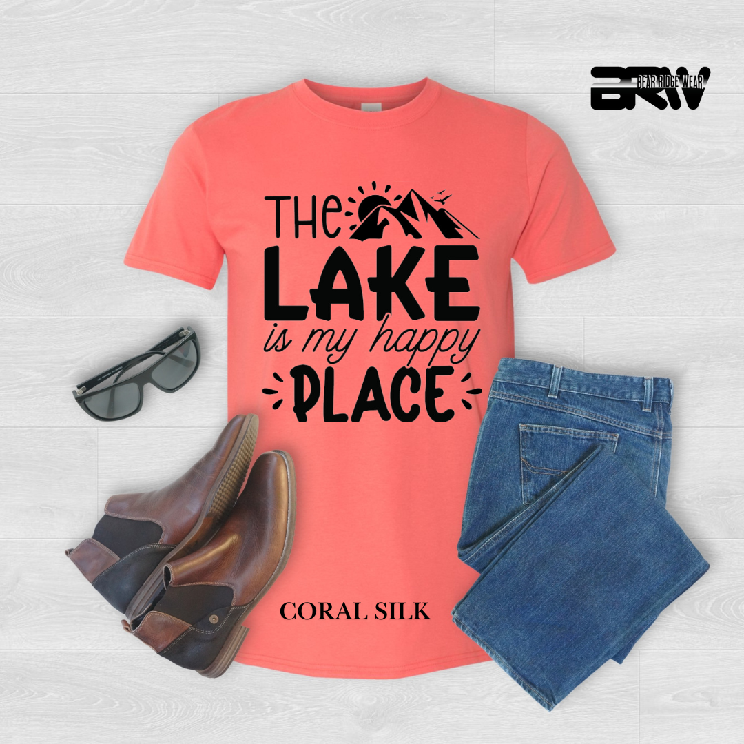 "The Lake is My Happy Place" Tee