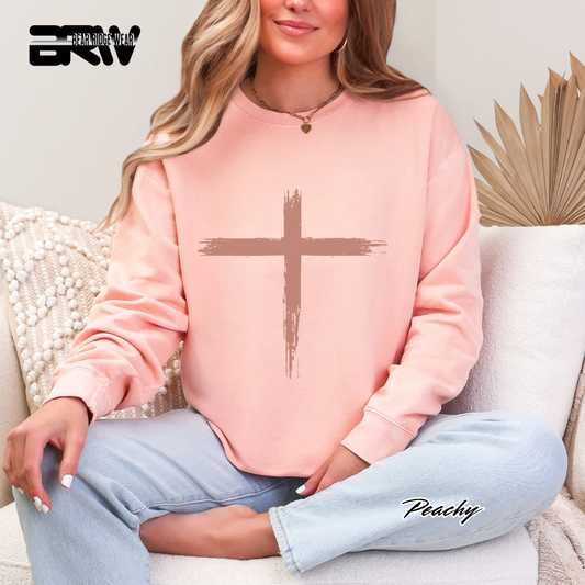 'Cross' Faith Crewneck Sweatshirt