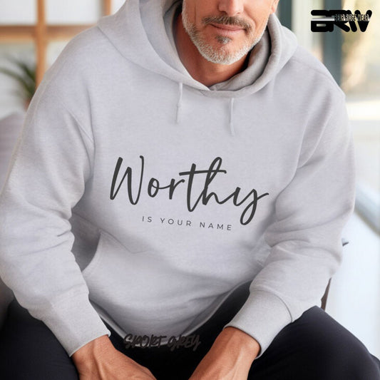 'Worthy Is Your Name' Faith Hoodie