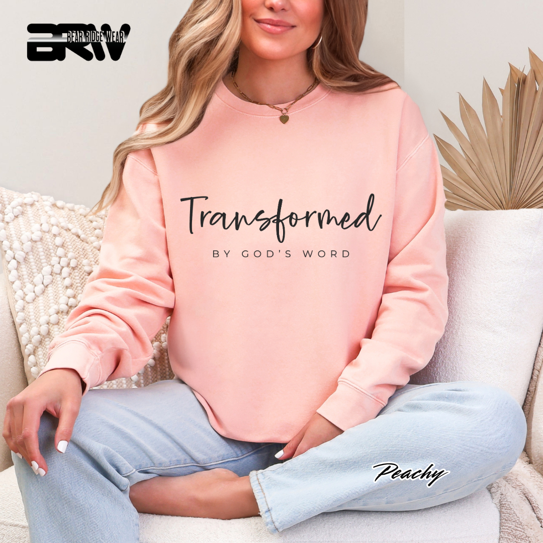 'Transformed' Faith Crewneck Sweatshirt
