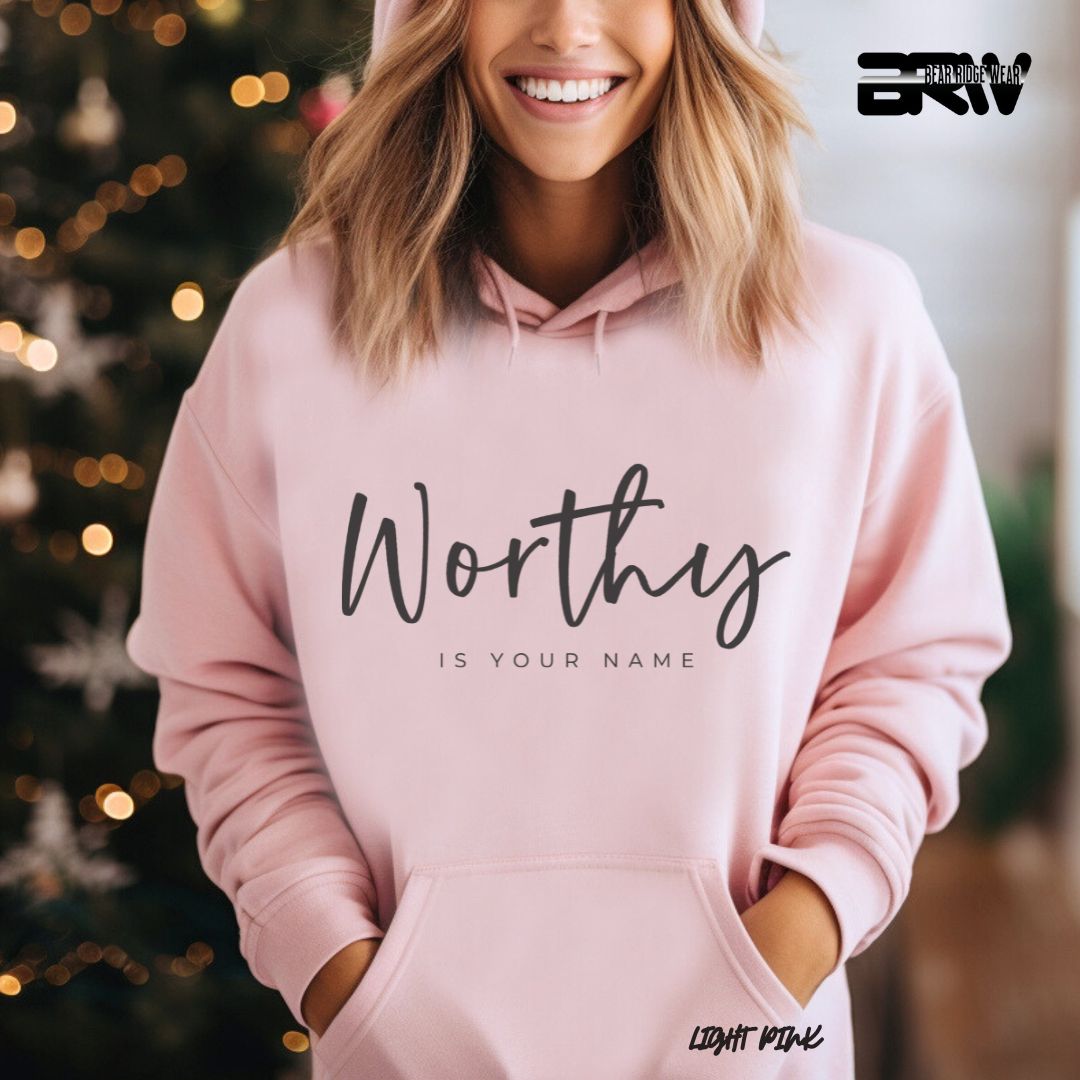 'Worthy Is Your Name'  Faith Hoodie