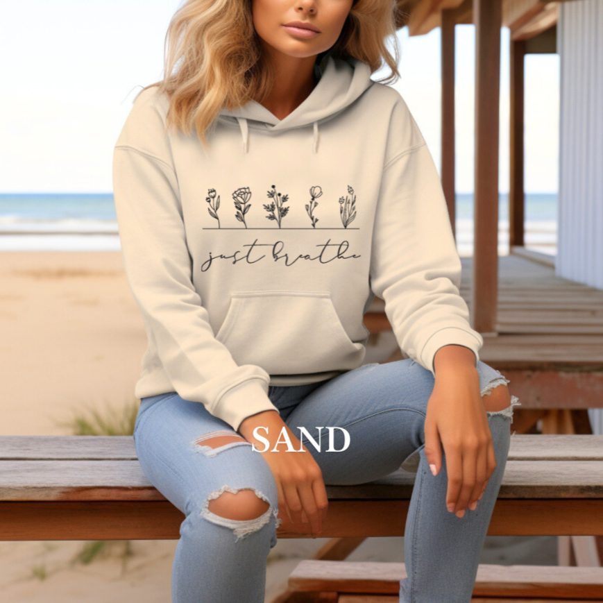 Just Breathe Hoodie