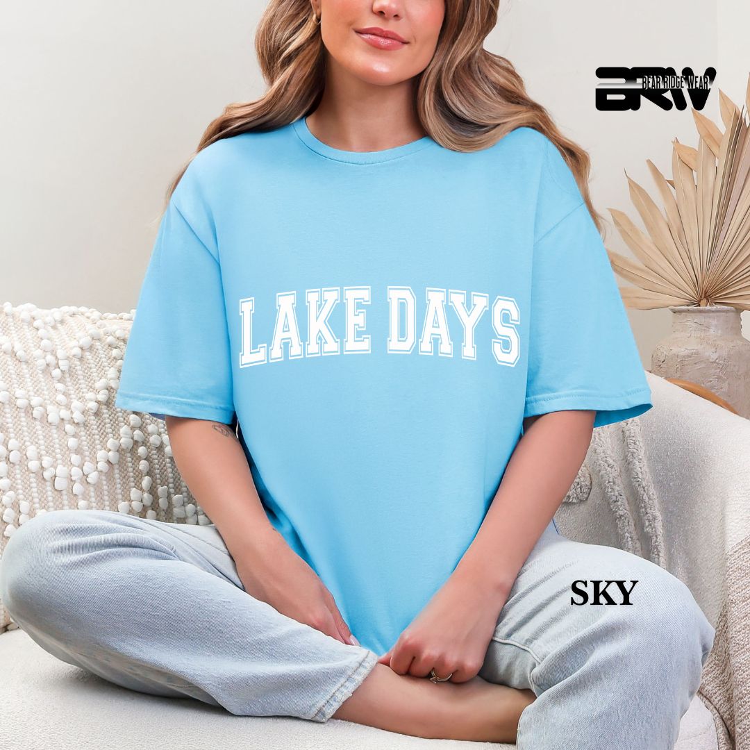 'Lake Days' 3 Summer Tee