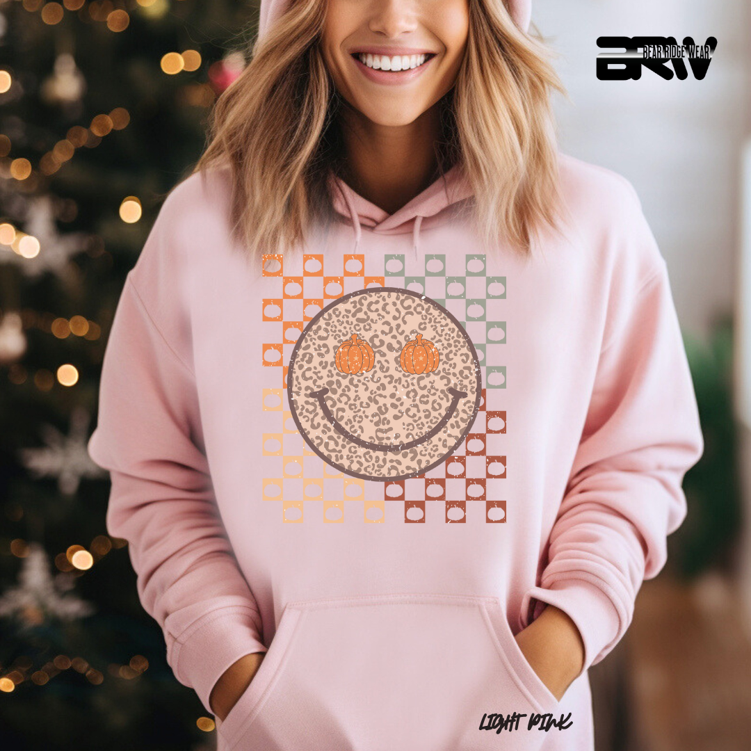 'Happy Face Pumpkin Eyes' Fall Hoodie