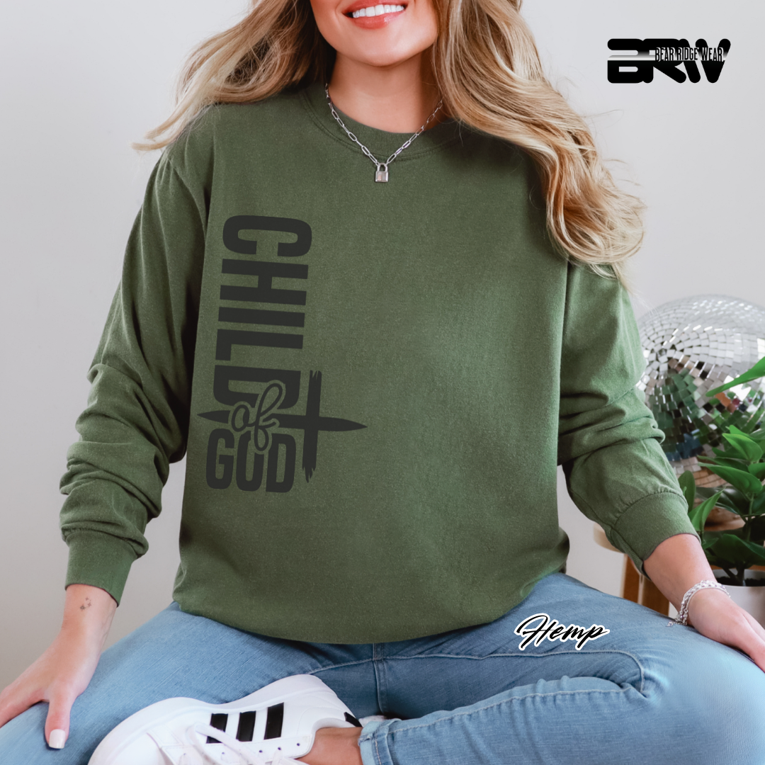 'Child Of God' Faith Long-Sleeve Tee