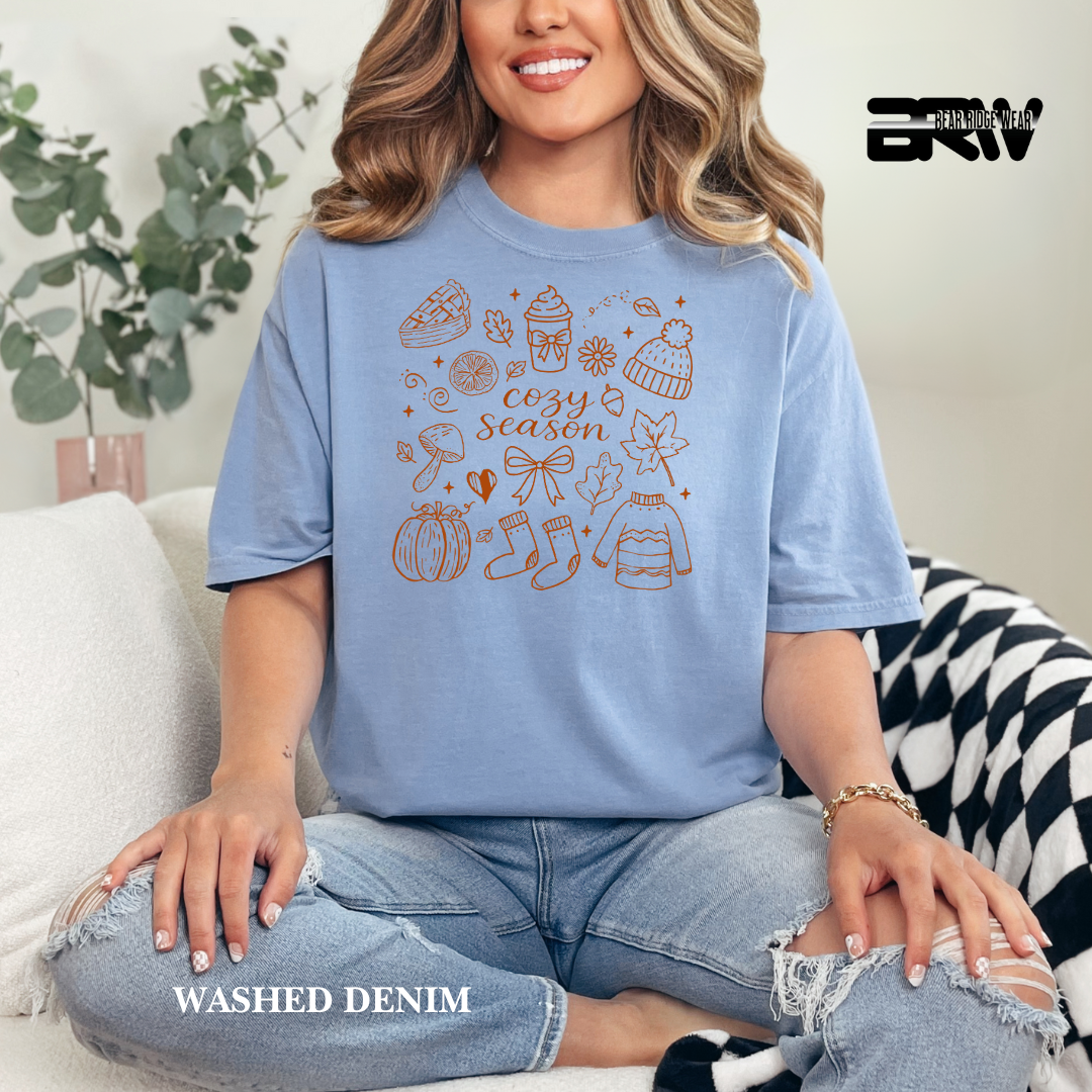 'Cozy Season Fall' Fall Tee