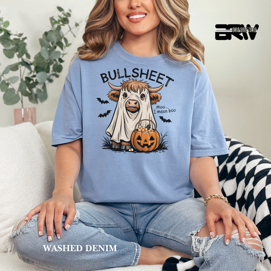 'Bull Sheet-Boo' Fall Tee