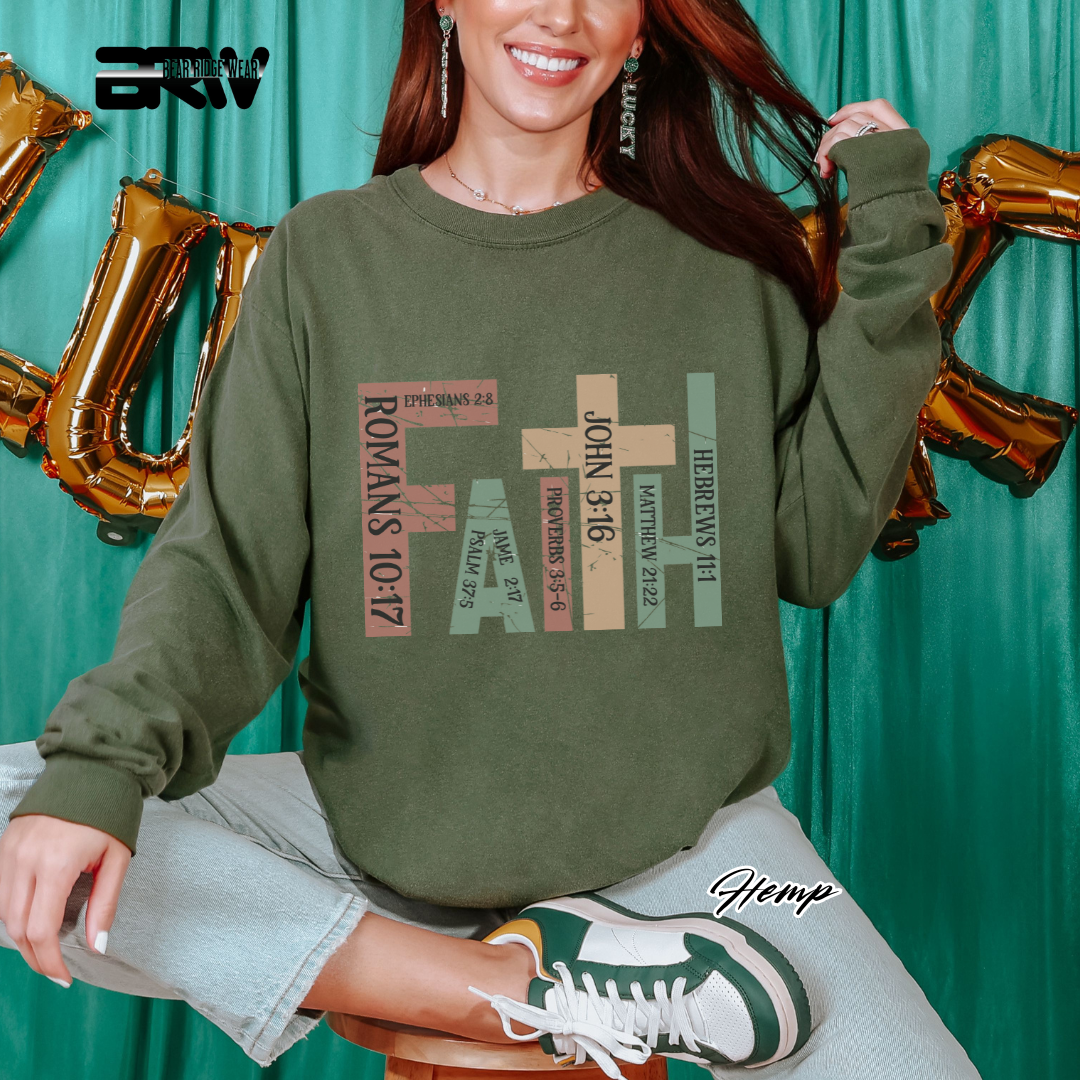 'Faith' Old Long-Sleeve Tee