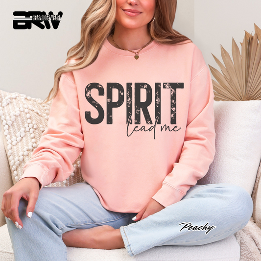 'Spirit Lead Me' Faith Crewneck Sweatshirt