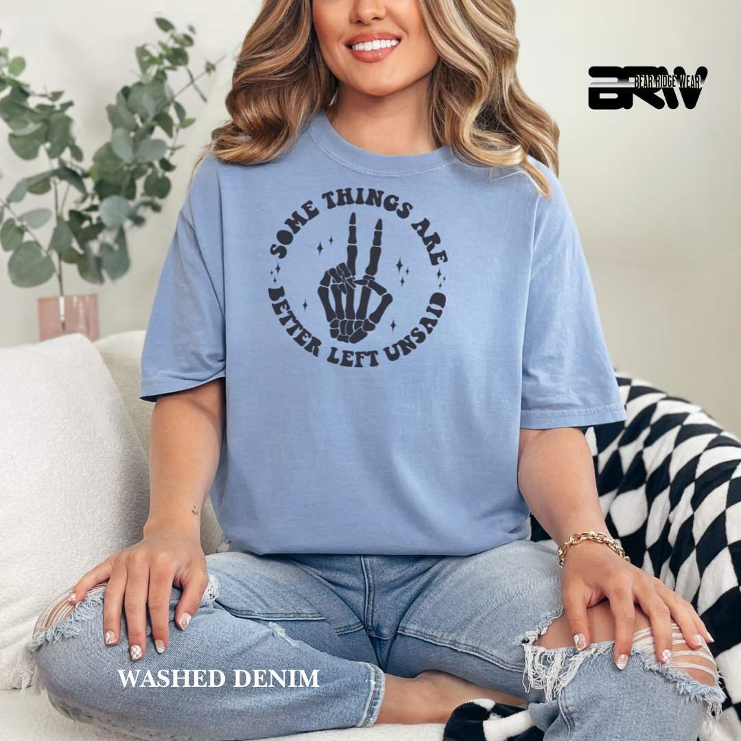 'Some Things Better Left Unsaid' Fall Tee