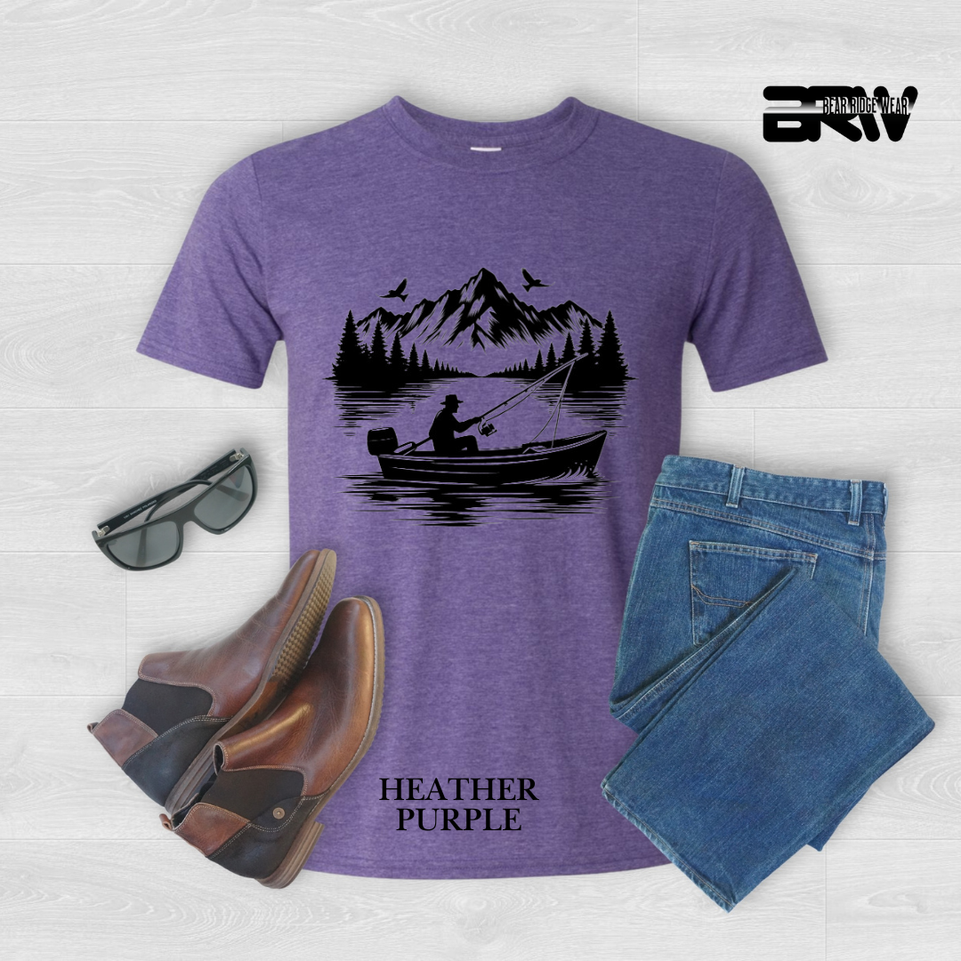 "Boat in the Lake" Tee