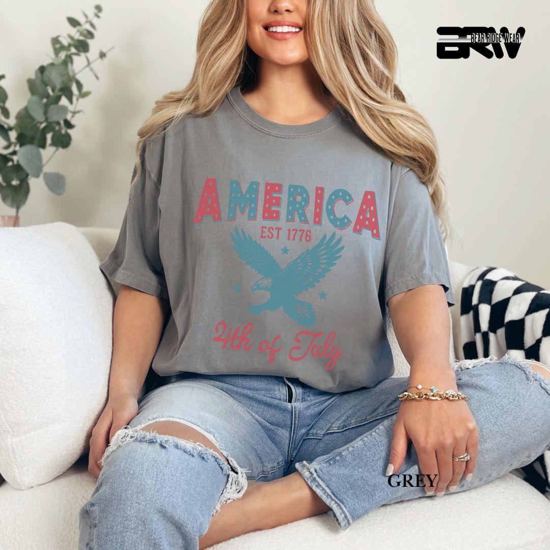 America 1776- Patriotic Tee