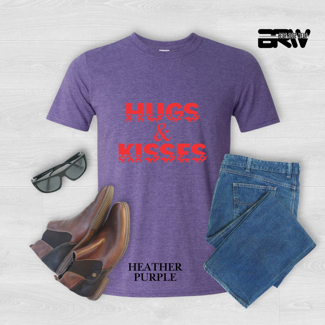 ‘Hugs and Kisses’ Red Tee