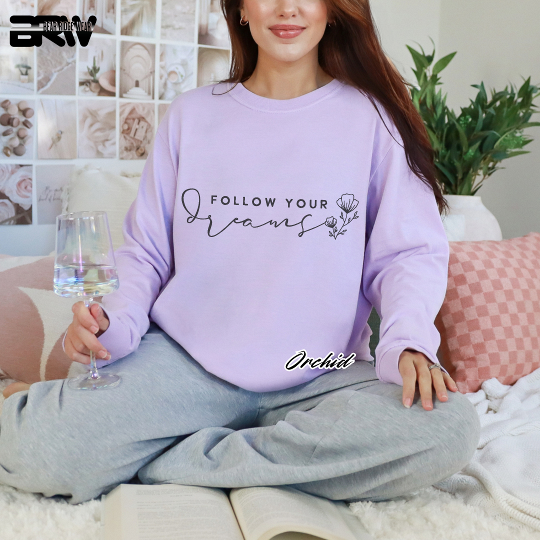 'Follow Your Dreams' Long-Sleeve Tee