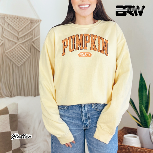 'Pumpkin Season' Fall Long Sleeve Tee