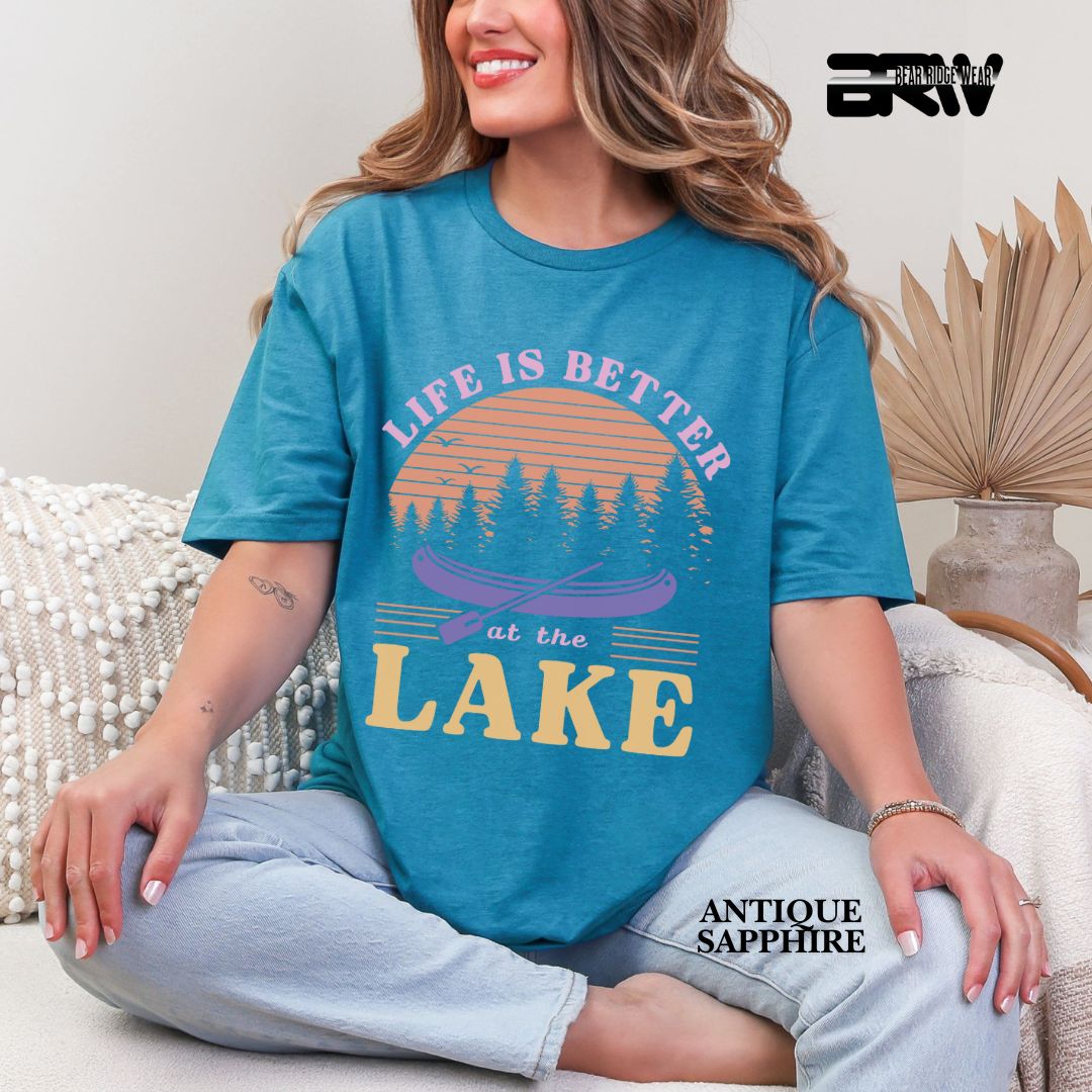 'Life Is Better At The Lake' 3 Summer Tee