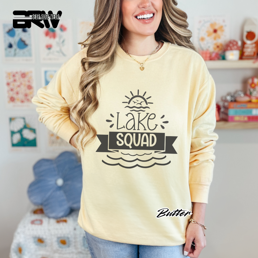 'Lake Squad' Crewneck Sweatshirt