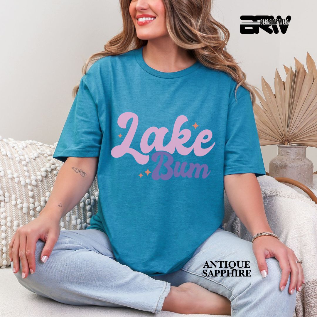 'Lake Bum' 3 Summer Tee