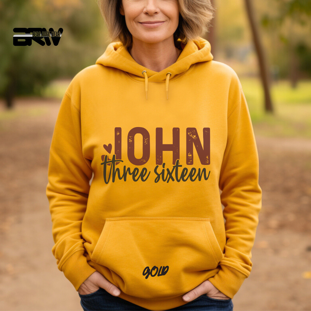 'John Three Sixteen' Faith Hoodie