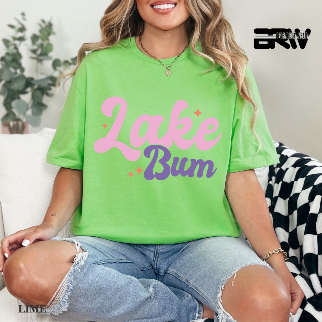 'Lake Bum'  Summer Tee