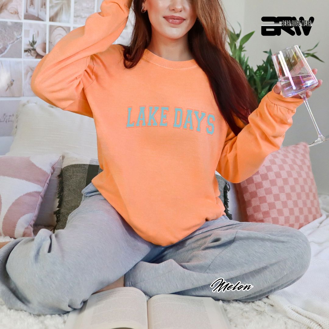 'Lake Days' Summer Long Sleeve Tee