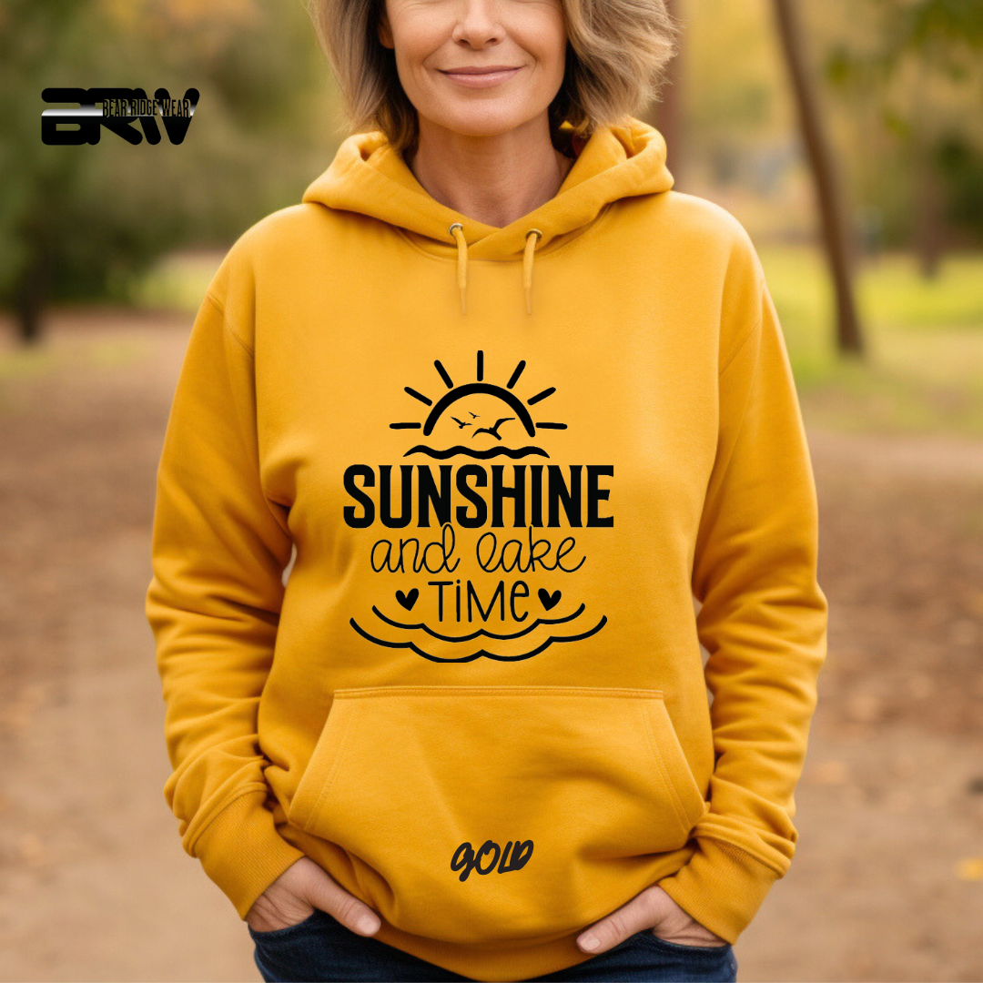 'Sunshine and lake time' Hoodie