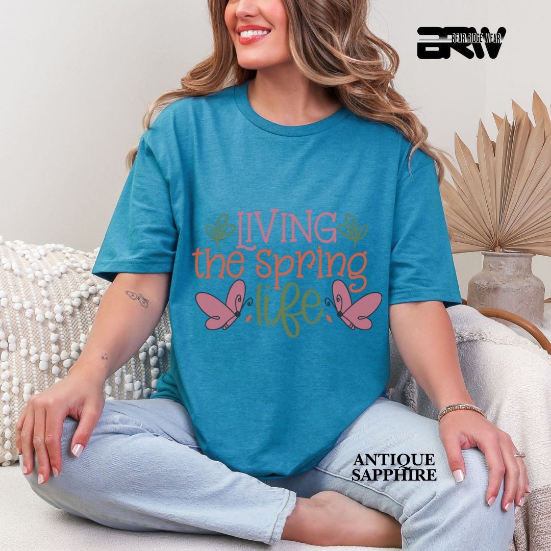 'Living The Spring Life' Spring Tee 3