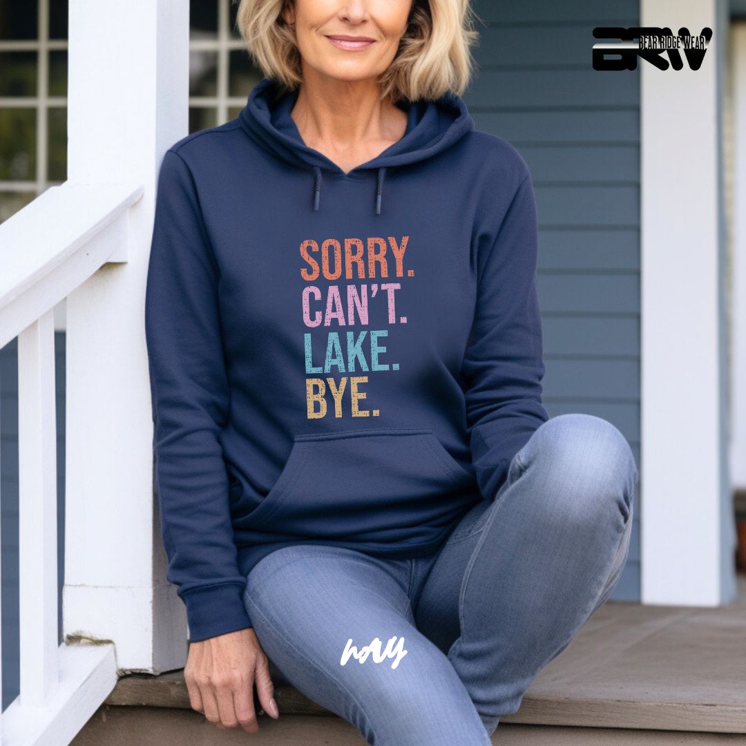 'Sorry Can't Lake Bye' Summer Hoodie