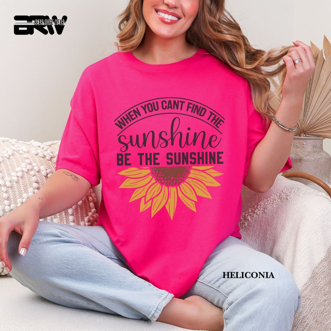 'When You Can't Find Sunshine ' 3 Summer Tee