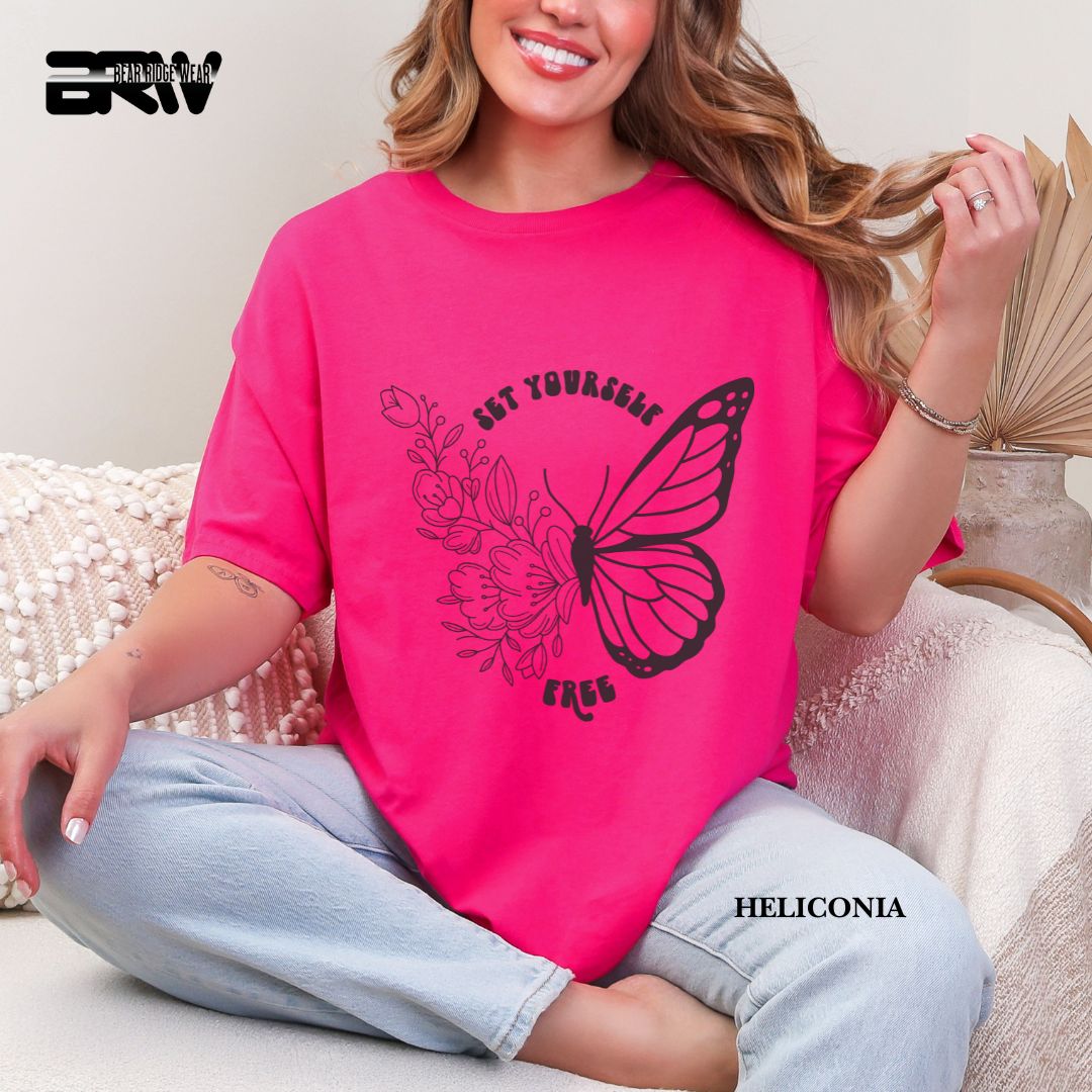 'Set Yourself Free' Spring Tee 3