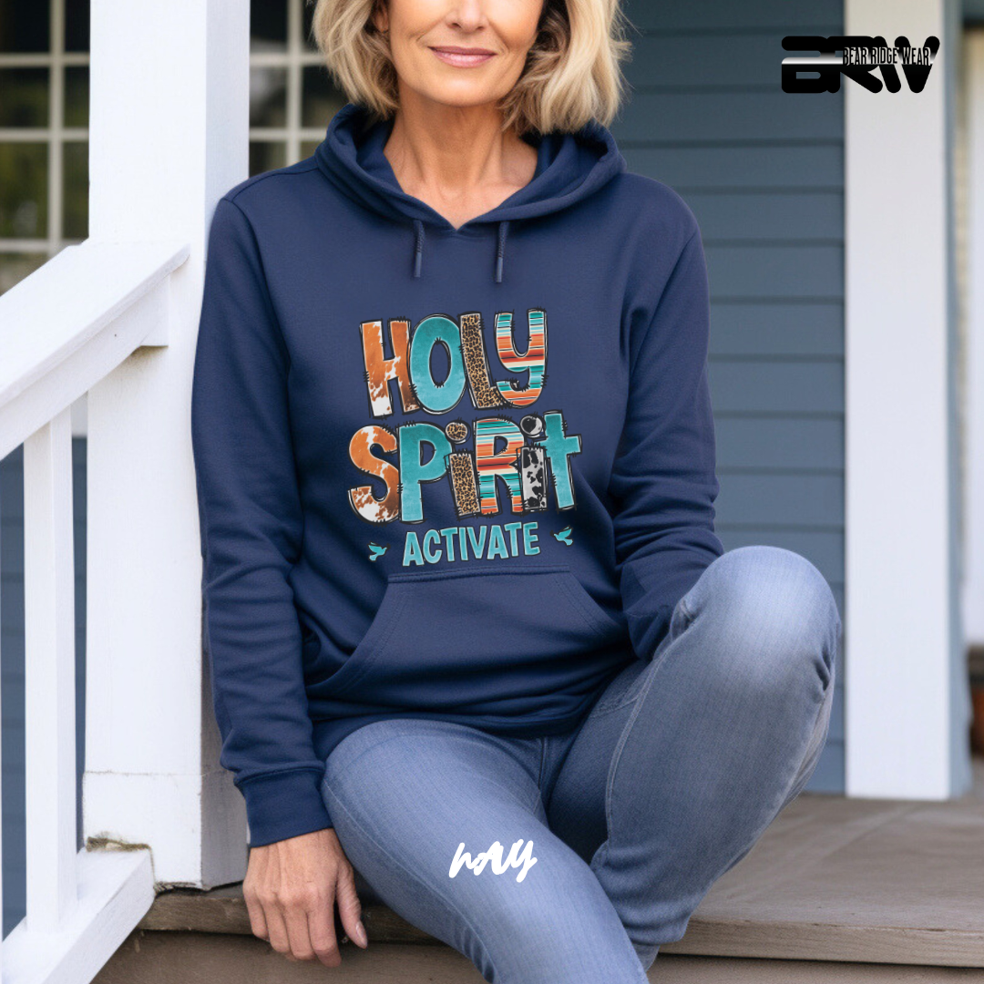 'Holy Spirit Activate' Faith Hoodie