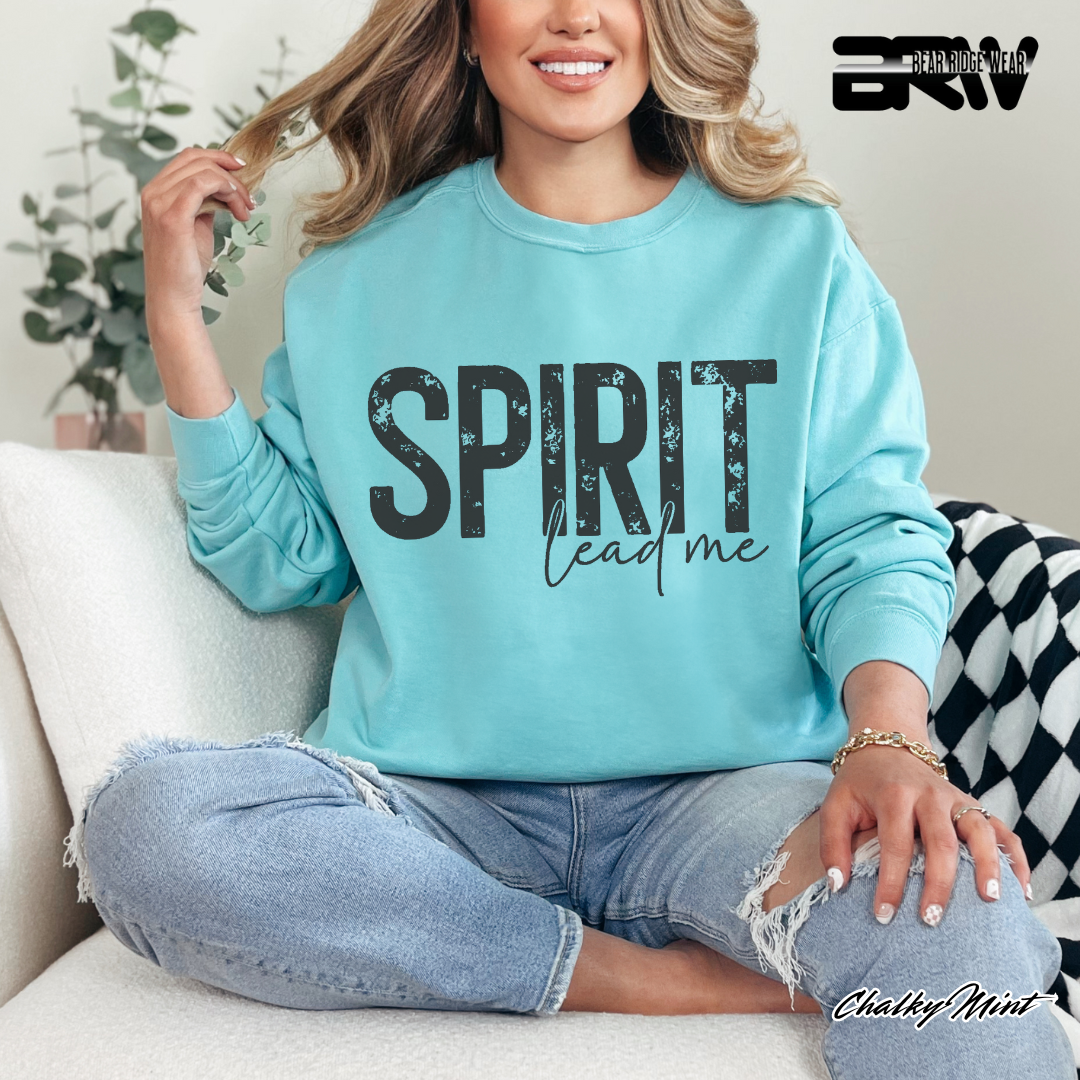 'Spirit Lead Me' Faith Crewneck Sweatshirt