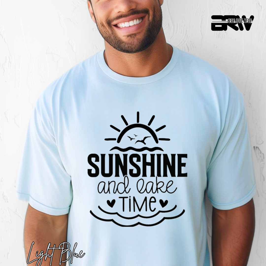"Sunshine and Lake Time" T-Shirt